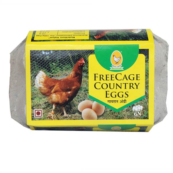 Egg First Country Eggs Pack Of 6N
